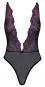 Kissable Powernet-Body mit Floralstickerei S/M