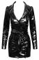 Lack-Mantelkleid L