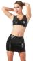 Schwarzer Rock aus Latex S