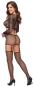 4-teiliges Straps-Set aus Netz (S-L) 