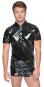 Herren Poloshirt aus Lack 