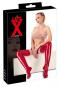 Rote Latex-Strümpfe XS