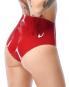 Roter Dildo-Slip aus Latex XL
