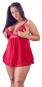 Rotes Babydoll XL