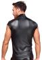 Schwarzes betonendes Shirt S