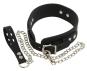 Silikon Halsband mit Leine 