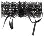 Stickereihalsband mit Strass 
