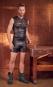 Top mit aufgestepptem Brust-Harness S