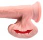 King Cock Plus 3D Triple Density Dildo mit schwingenden Hoden 24,5 cm