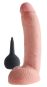 King Cock 9" Squirting Cock with Balls (23 cm, Ø 5 cm) Hautfarben Hell