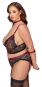 Bondage Longline-BH Set ouvert XL