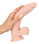 Dildo mit Saugfuß Medium (24 cm, Ø 4,4 cm) 