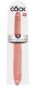 King Cock 16“ Tapered Double Dildo Hell (40,6 cm, Ø 4,3 cm) 