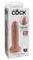 King Cock 6“ Uncut Cock (16,5 cm, Ø 4,2 cm) 
