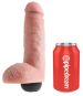 King Cock 8" Squirting Cock with Balls (22 cm, Ø 4,7 cm) 