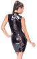Lack-Schnürkleid L