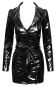 Lack-Mantelkleid S