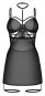 Obsessive Schwarzes Negligé Arrowel S/M