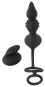 Penis-/Hodenring mit Vibro-Analplug 