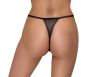 Riostring ouvert mit Strasskette und Blüte S/M