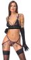 Roter Strap-on aus Leder 2XL