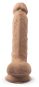 SILEXD Naturdildo mit Saugfuß (18,8 cm, Ø 3,8 cm) 