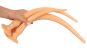 Super Long Flexible Butt Plug Set Hautfarben Hell