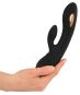 XOUXOU E-Stim Rabbit Vibrator (20,5 cm, Ø max. 3,9 cm) 