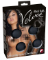 Velvet Black Balls 4er 