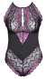 Body aus 2-farbiger Spitze XL