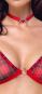 3-teiliges Dessous-Set Karo S