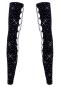 Armstulpen mit Glitzersteinchen 