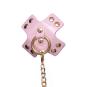 Bad Kitty Nipple Stickers with Chain Rosa 