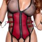 Bondage Strapsbody ouvert S