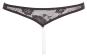 Damen String mit 2 Perlenketten im Schritt S