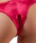 Damen String Ouvert mit Perlenkette S