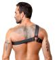 Herren Brustharness aus Leder S-L