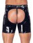 Herren Lack-Chaps und -String S