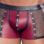Betonende Herren Pants roter Mattlook S