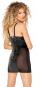 Kleid aus Lack mit Powernet S