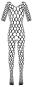 Langarm-Catsuit ouvert (S-L) 