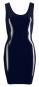 Latex-Minikleid ohne Arm XS