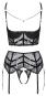 Longline-Hebe, Strapsgürtel & String ouvert 75B/S
