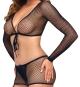 4-teiliges Straps-Set aus Netz (S-L) 