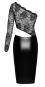 Noir Kleid Orgia S