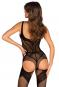 Obsessive Ouvert Catsuit Korsett-Optik (S-L) 