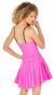 Pinkes Kleid aus Lack 