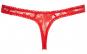 Roter Ouvert Spitzenrio S