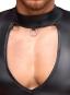 Schwarzes betonendes Shirt S