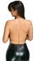 Schwarzes Metall-Top 